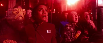 Maisie Richardson-Sellers in Star Wars: The Force Awakens