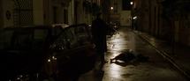 Chris Cooper's death in The Bourne Identity