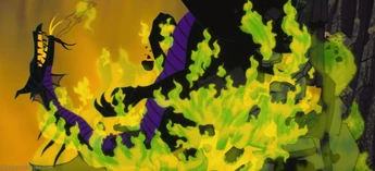 Eleanor Audley's animated death in 'Sleeping Beauty'