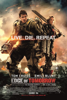 Live, Die, Repeat Edge of Tomorrow Poster 4