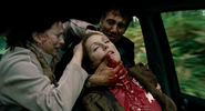 Julianne Moore death scene in Children of Men