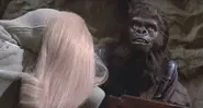 Natalie Trundy dead (left) in Beneath the Planet of the Apes