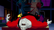 Henry Rollins' animated death in Batman Beyond: Return of the Joker.