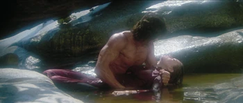 Julia Nickson (with ) in Rambo: First Blood Part II