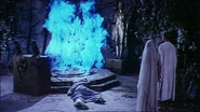 She Spear-in-back .png (815 KB) Christopher Lee dead (lying on floor) in She