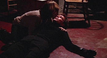 Sam Groom (in ' arms) in Deadly Games