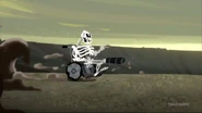 John DiMaggio's animated death in Samurai Jack: XCIV.
