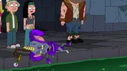 John DiMaggio’s first animated death in American Dad: Game Night