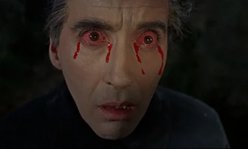 Dracula-has-risen-from-the-grave-christopher-lee-cries-blood