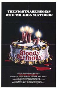 Bloody Birthday poster