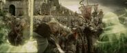 Sala Baker's death in The Lord of the Rings: The Return of the King