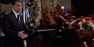 Charlie Sheen’s funeral in Two and a Half Men