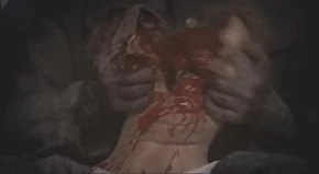 Jeppe Beck Laursen's death, in Dead Snow