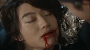 Kwak Dong Yeon in Love in the Moonlight: Episode 17 before he revived in Episode 18.