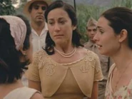 Mia Maestro (far right) before her off-screen death in In the Time of Butterflies