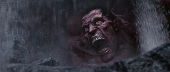 Max Ryan's death (cgi effect) in The League of Extraordinary Gentlemen