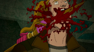 Phil LaMarr's animated death in Harley Quinn: The Line