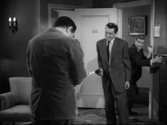 Jack Weston shot (front) in Alfred Hitchcock Presents: Forty Detectives Later