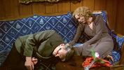 Anthony Hopkins (with Susan Blakely) dead in The Bunker