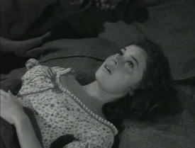 Maggie Pierce at the moment of her death in 'Wagon Train - The Elizabeth McQueeny Story'