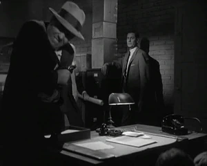 Richard Benedict fatally shot in 'Peter Gunn: The Portrait'