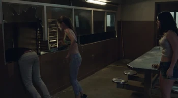 Henry Zaga (left) in Deadly Detention