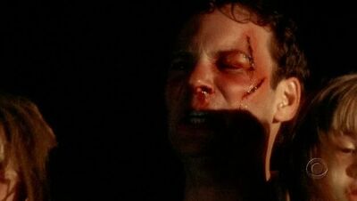 Michael Rodrick moments before his death in Cold Case: A Perfect Day 