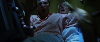 Tygh Runyan (with ) in 'Snakes on a Plane'