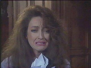 Sharon Maughan several minutes before her death in Cluedo: Fatal Distraction