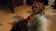 W. Earl Brown dead (lying on floor) in Bates Motel: First You Dream, Now You Die
