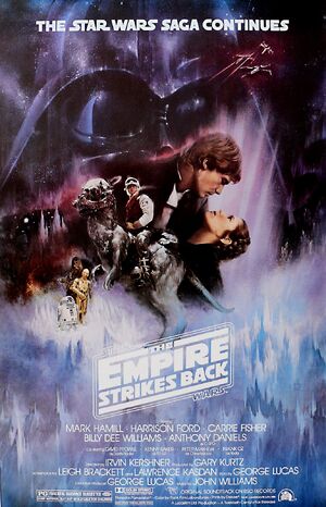 Star Wars - The Empire Strikes Back (1980) Style A by Roger Kastel