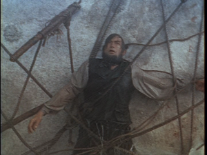 Gregory Peck dead in Moby Dick