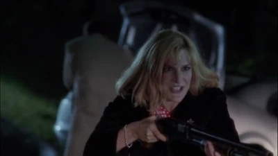 Thea Gill moments before her death in Masters of Horror: Homecoming 