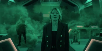 Alexander Devrient (left) in Doctor Who: Empire of Death