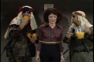 Jane Curtin moments before her death on SNL (5-15-1976)