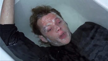 Christopher Neame's second death in Dracula AD 1972