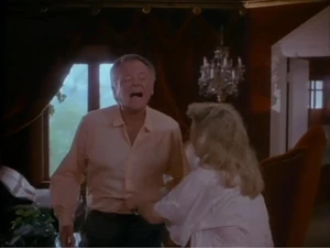 Dick Sargent stabbed by  in The Eleventh Commandment