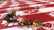 Jane Curtin's animated death in Antz