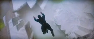 Jack O'Halloran falling in Superman II