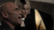 Peter Guinness (with Michelle Dockery), before his death in Hogfather