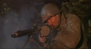 Clint Walker just before his off-camera death in The Dirty Dozen