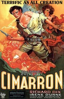 Cimarron (1931 film) poster.jpg