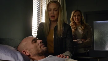 Paul Blackthorne (with  and ) in Arrow: Life Sentence