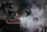 Claude Rains' death in Phantom of the Opera