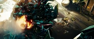 Fred Tatasciore as Demolishor's death in Transformers 2: Revenge of the Fallen