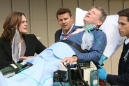 Ryan O’Neal (on bed) in Bones: The Scare in The Score