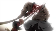Patrick Seitz's 2nd character's future death (which is prevented) in Record of Ragnarok: Greatest Loser