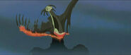 Laurence Fishburne's animated death in Osmosis Jones.