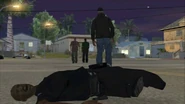 Samuel L. Jackson's video game death in Grand Theft Auto: San Andreas