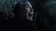 Christopher Lee's 2nd death in Dracula A.D. 1972